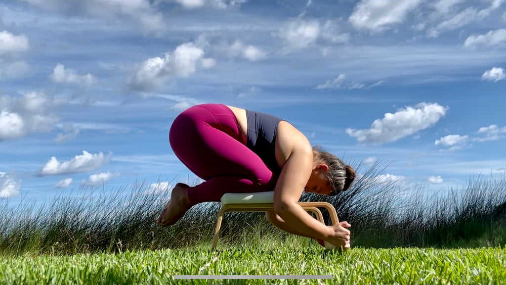 Floating Child's Pose on a FeetUp Trainer