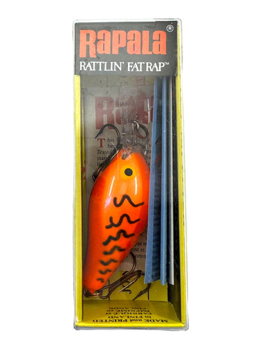 RAPALA LURES RATTLIN FAT RAP 4 Fishing Lure • ORANGE CRAWDAD – Toad Tackle