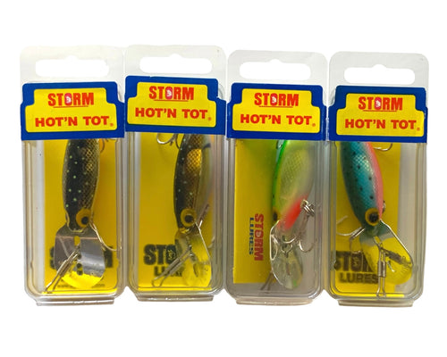 STORM LURES HOT N TOT Fishing Lure • MET ORANGE CHARTREUSE – Toad Tackle