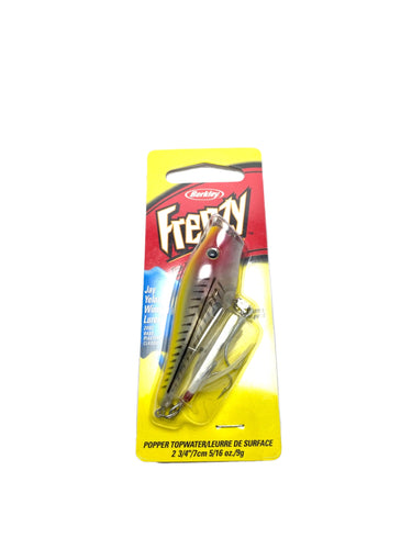 SALTWATER HOOKS • Berkley Frenzy Popper Fishing Lure • FP7-SWRT RAINBO –  Toad Tackle