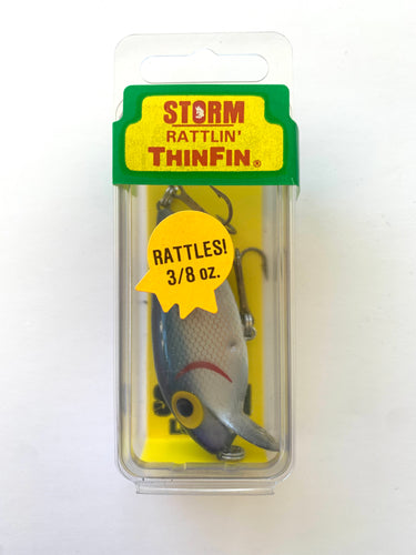 Storm Lures RATTLIN' THINFIN RT3 Fishing Lure • SILVER SCALE/BLACK