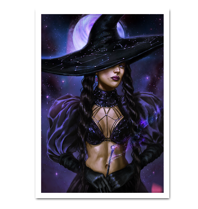 "Witch of the Eternal Starlight" | PRINT