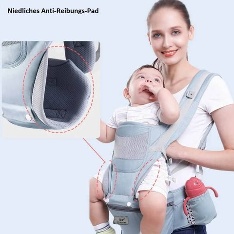 Baby carrier anti-friction pad