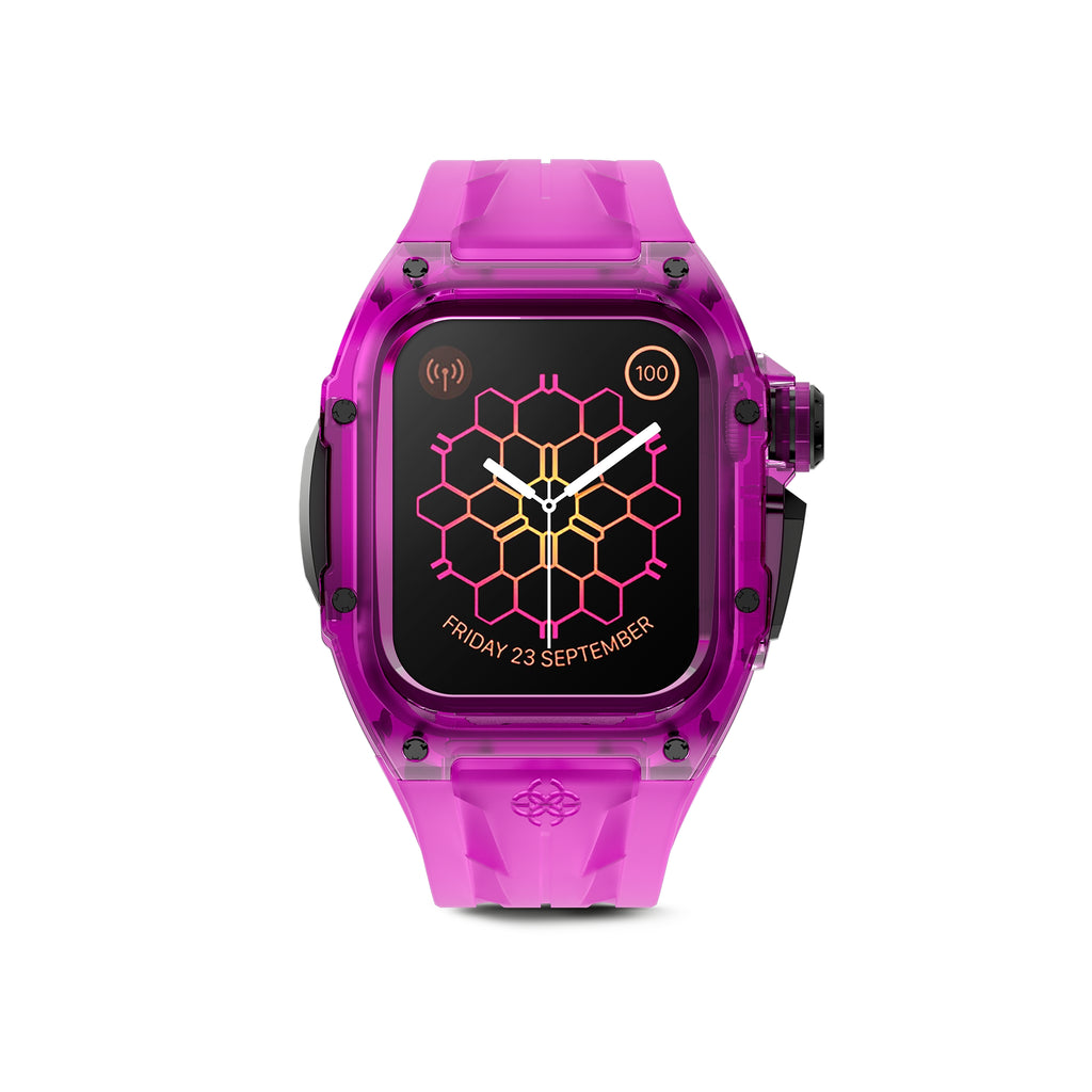 Apple Watch 7 - 9 Case - RSTR45 - CRYSTAL ROSE – LUX AT LAST