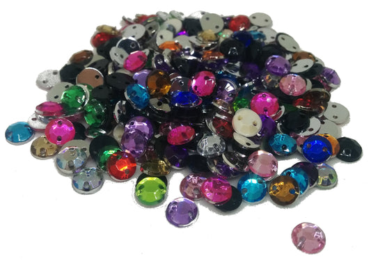 Sew On Rhinestone Beads - 6mm Crystal AB – Wakeda Trading Post