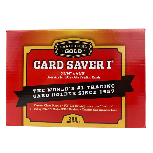 1000ct Card Saver 3 - Full Case - Semi Rigid Holders – Columbia Sports  Wholesale