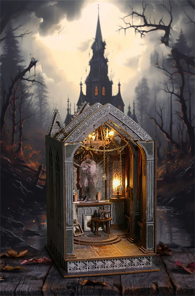 Gothic Architecture DIY Book Nook Kit