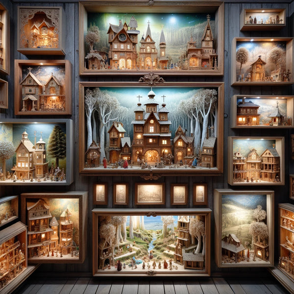 Wall Hanging Dollhouse