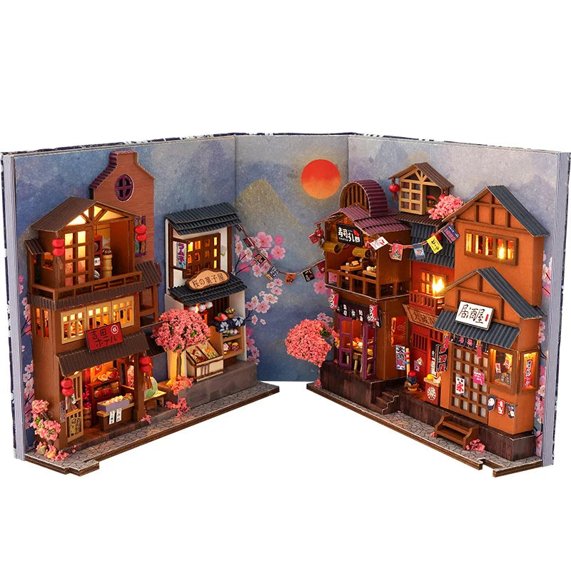 Harry Potter Train Station DIY Book Nook - Cutebee Dollhouse