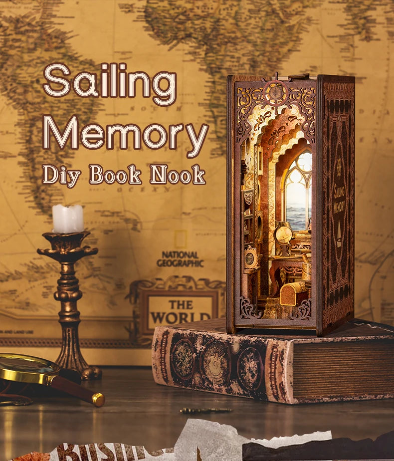 Sailing Memory DIY Book Nook Kit