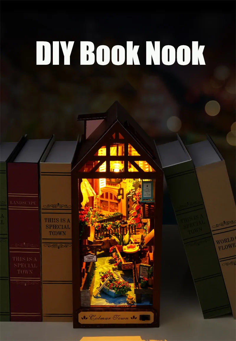 Colmar Town DIY Book Nook Kit