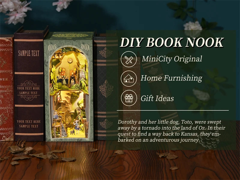 Wizard of Oz DIY Book Nook Kit