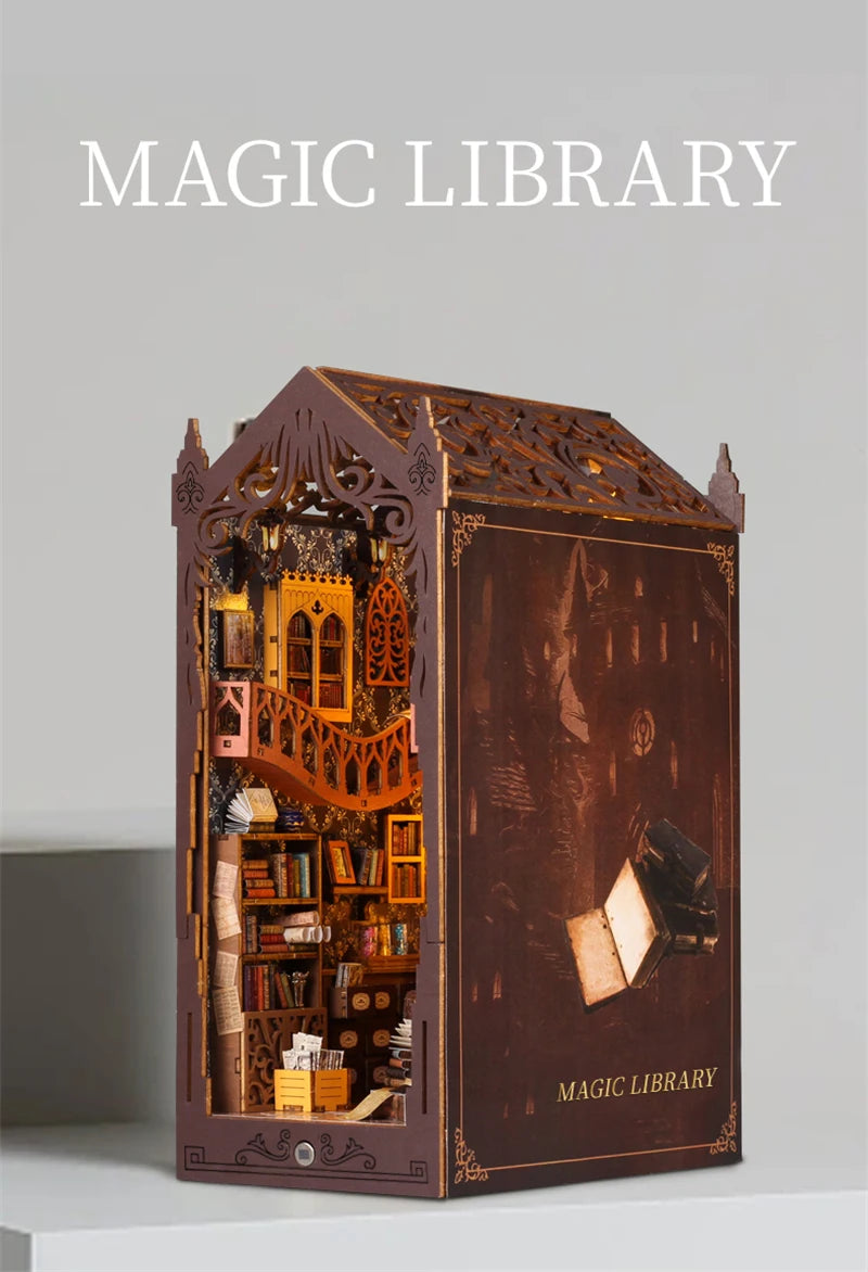 Magic Library DIY Book Nook Kit