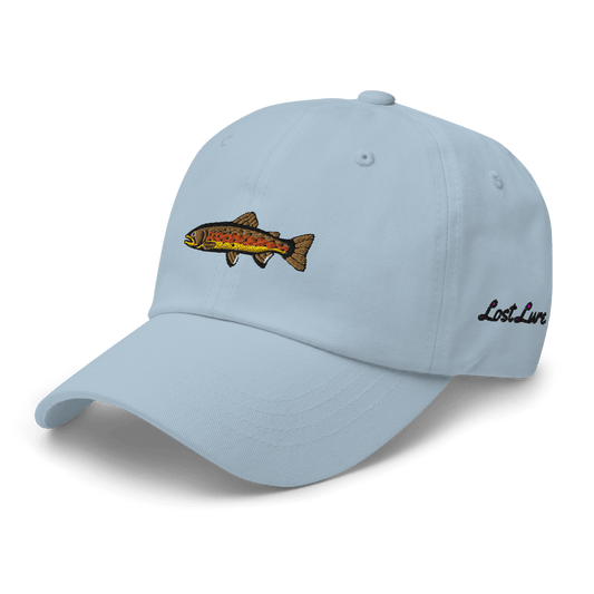 Deep Sea Fish Vintage Dad Hat Frayed Embroidered Cap Fishing – JPAK CO