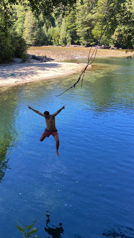 Salto al Río Cochamó