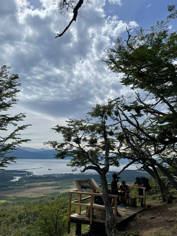 Mirador antes del Cerro Bandera, Puerto Williams, Isla Navarino