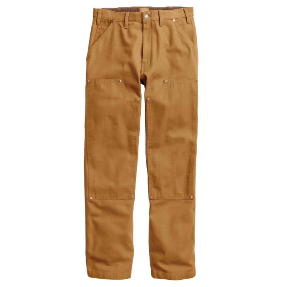 Dickies Double Front Duck Pant Stonewashed Brown Duck