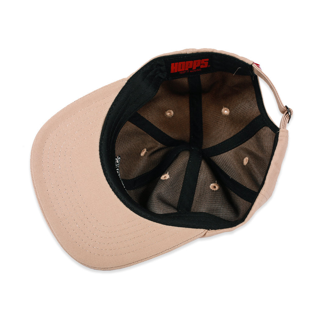 panel strapback hat