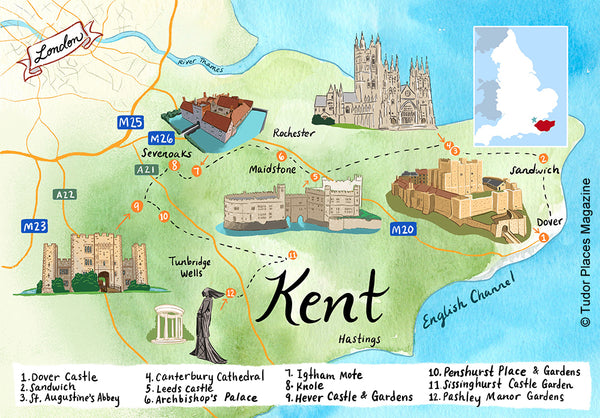 Kent Tudor Places Magazine