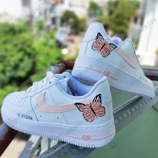 Custom Butterfly + Drip AF1 – Custom Sneakers Portugal