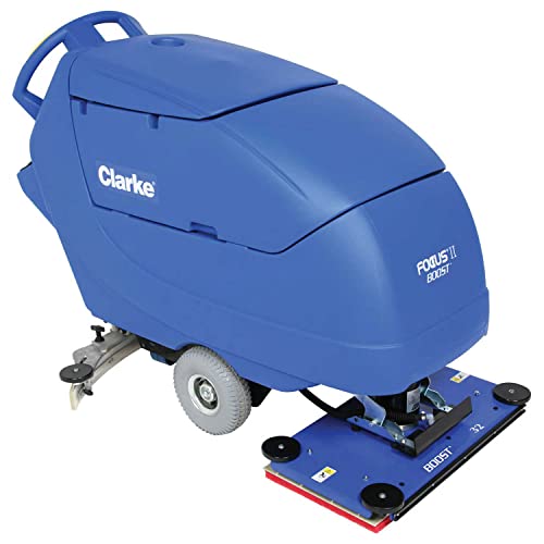 Clarke Focus II Boost 32 Auto Floor Scrubber (05381A), Blue – TTS