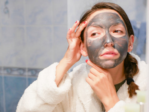 Target blackheads with a clay mask