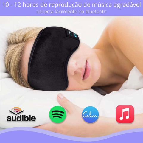 SLEEPER™ Máscara de Dormir com Fone de Ouvido