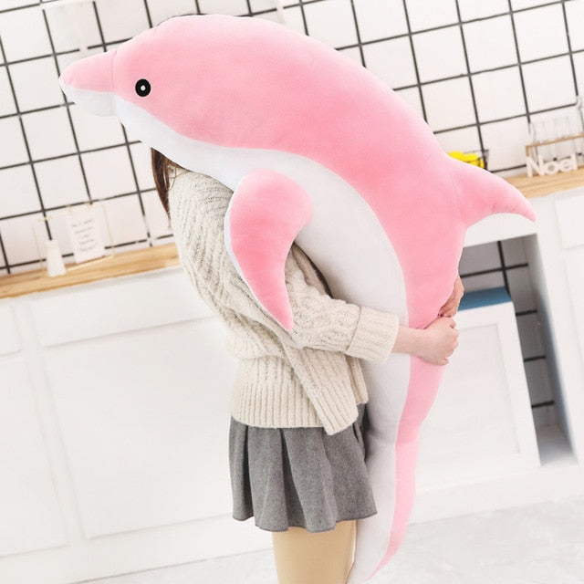 large dolphin soft toy