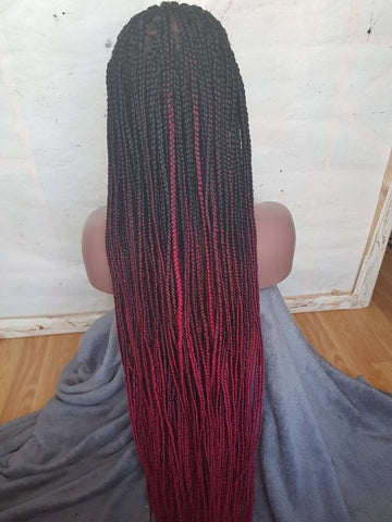 Ombre Tribal Braids