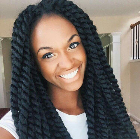 Crochet jumbo braids