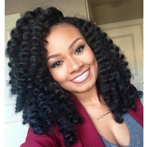 Crochet side part