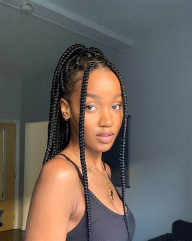 hairstyle with braided wigs