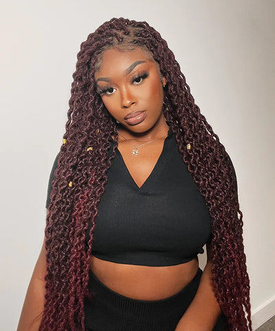 Synthetic Braided Wig Care 101: Everything About Washing Your Wig - FANCIVIVI Braided Wigs 2