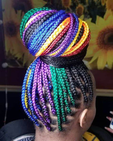 Colorful Knot Medium Braids