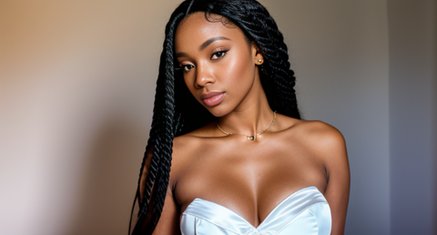 knotless braid wig