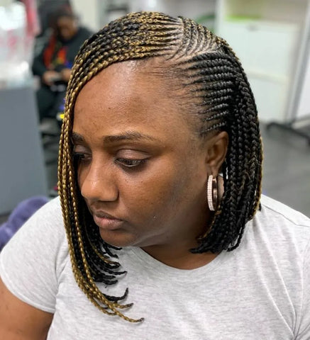 Short Lemonade Braids