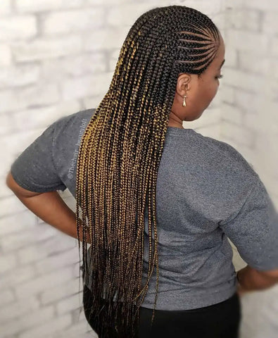 Straight Back Lemonade Braids