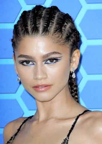 Zendaya Cornrow Braids