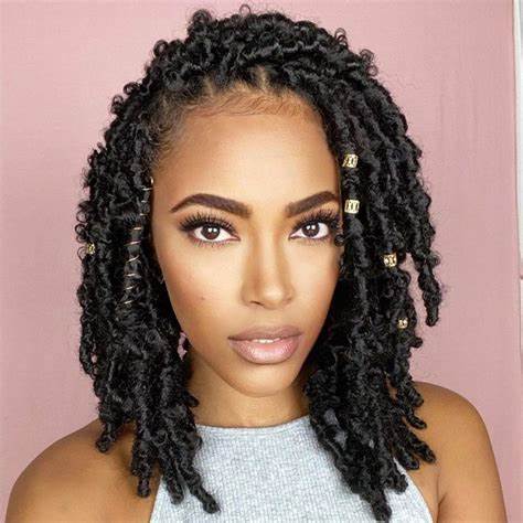 Crochet short locs