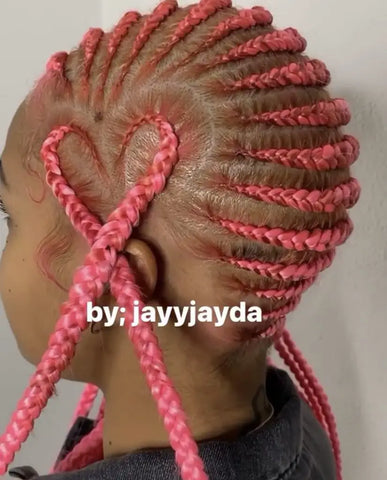 Pink Lemonade Braids