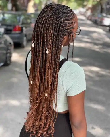 fulani goddess braids