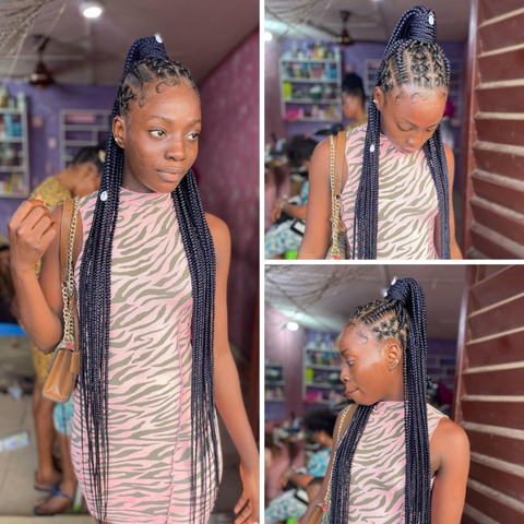 33 Elevated Criss Cross Braids Styles