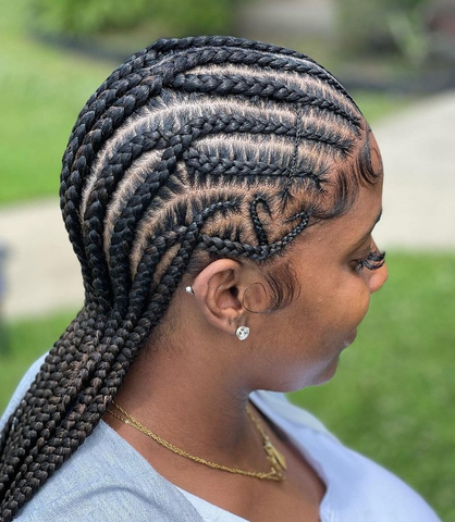 33 Elevated Criss Cross Braids Styles