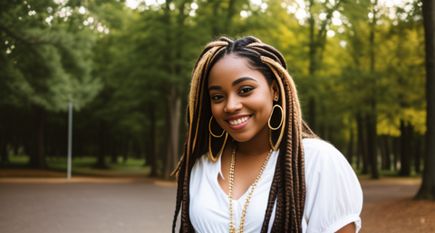 36 Inch box braided Wigs