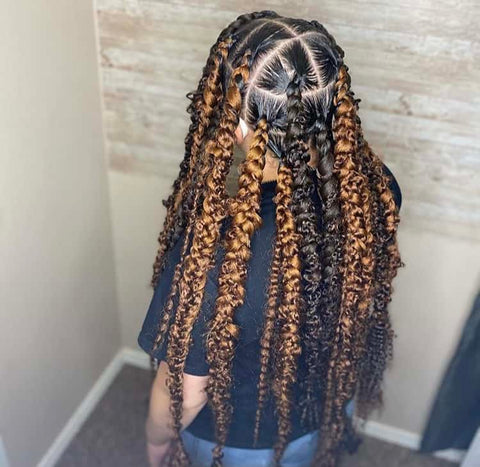 knotless passion braids