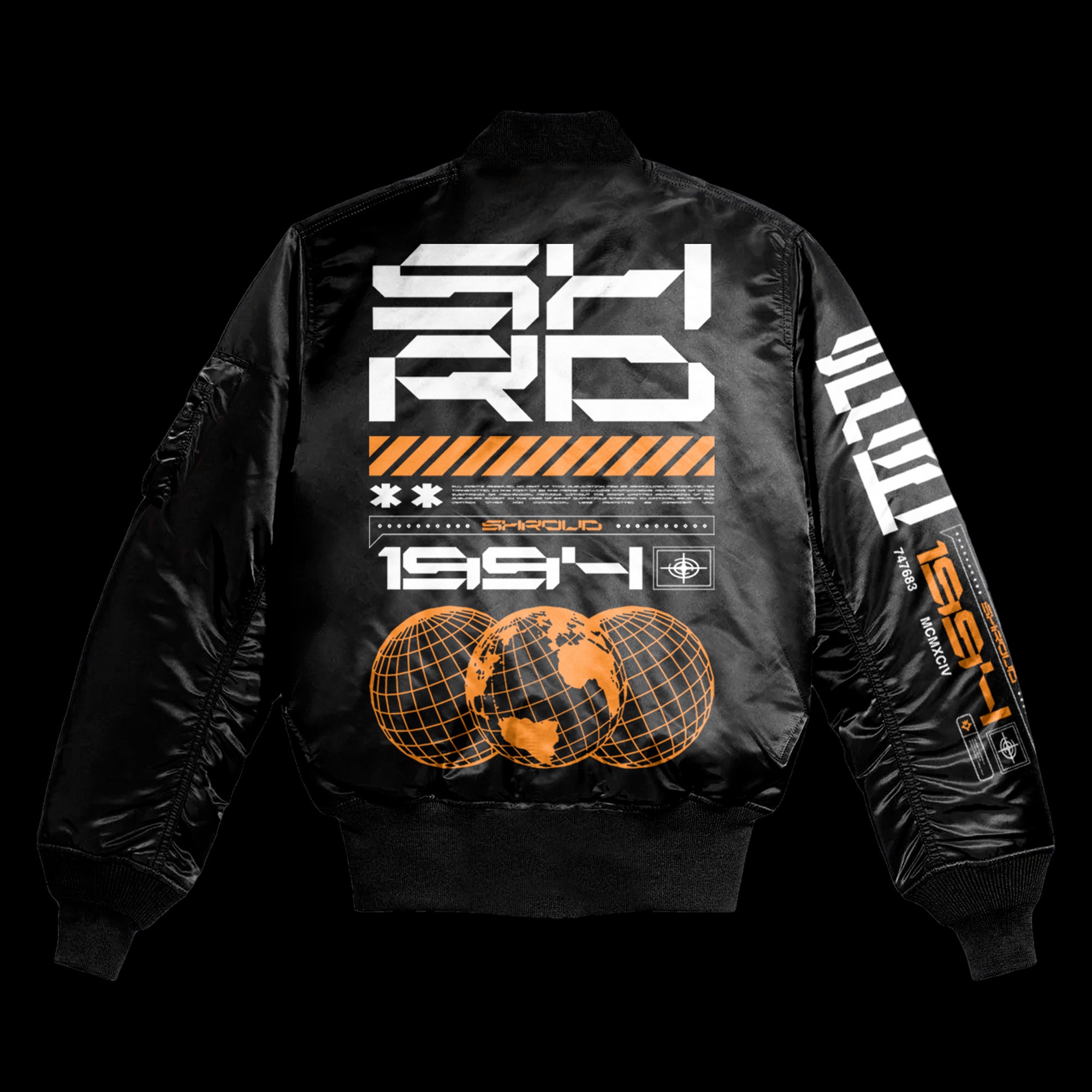 Into The Void Bomber Jacket - SHROUD product image