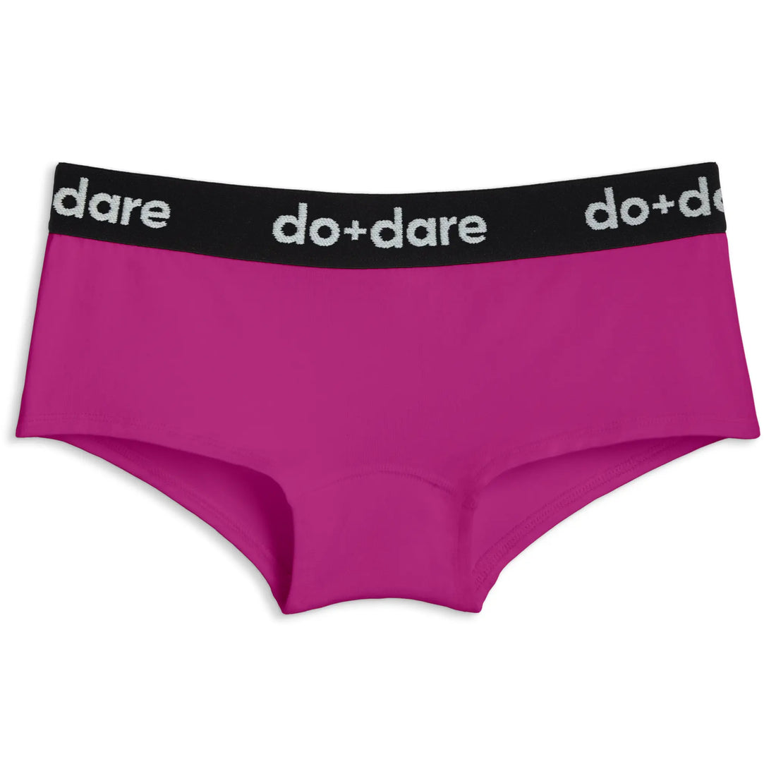 Womens Cheeky Boy Swim Shorts in Fuchsia