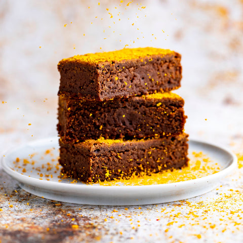 Soft and delicious orange and chocolate brownies for wholesale order