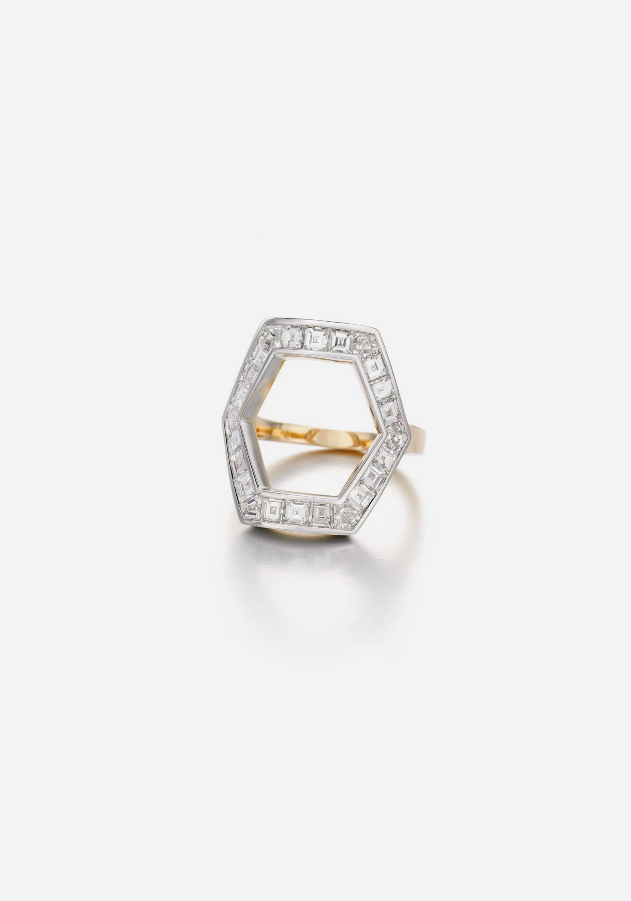 Hex Ring - Diamond | Simon James