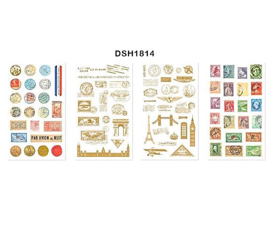 DSH1818 - 4 in 1 Deco Sticker